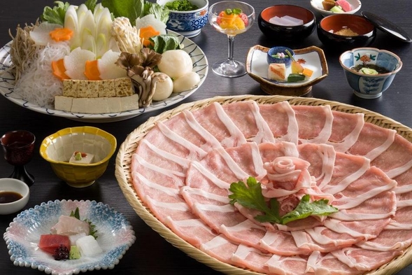 【食でめぐる奈良】味噌仕立て、ヤマトポークの『柳生鍋』♪１泊２食付プラン